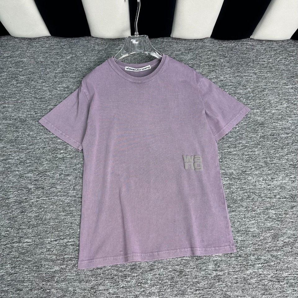 Best
 Alexander Wang Clothing T-Shirt Summer Collection Short Sleeve
