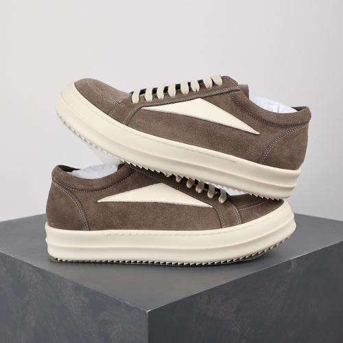 Rick Owens Brown Suede Low-Top Sneakers - Stylish & Comfortable Shoes 1 Rick Owens Brown Suede Low-Top Sneakers - Stylish & Comfortable Shoes