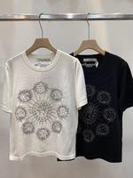 Dior High
 Clothing Knit Sweater T-Shirt Buy 1:1
 Embroidery Knitting Summer Collection Short Sleeve