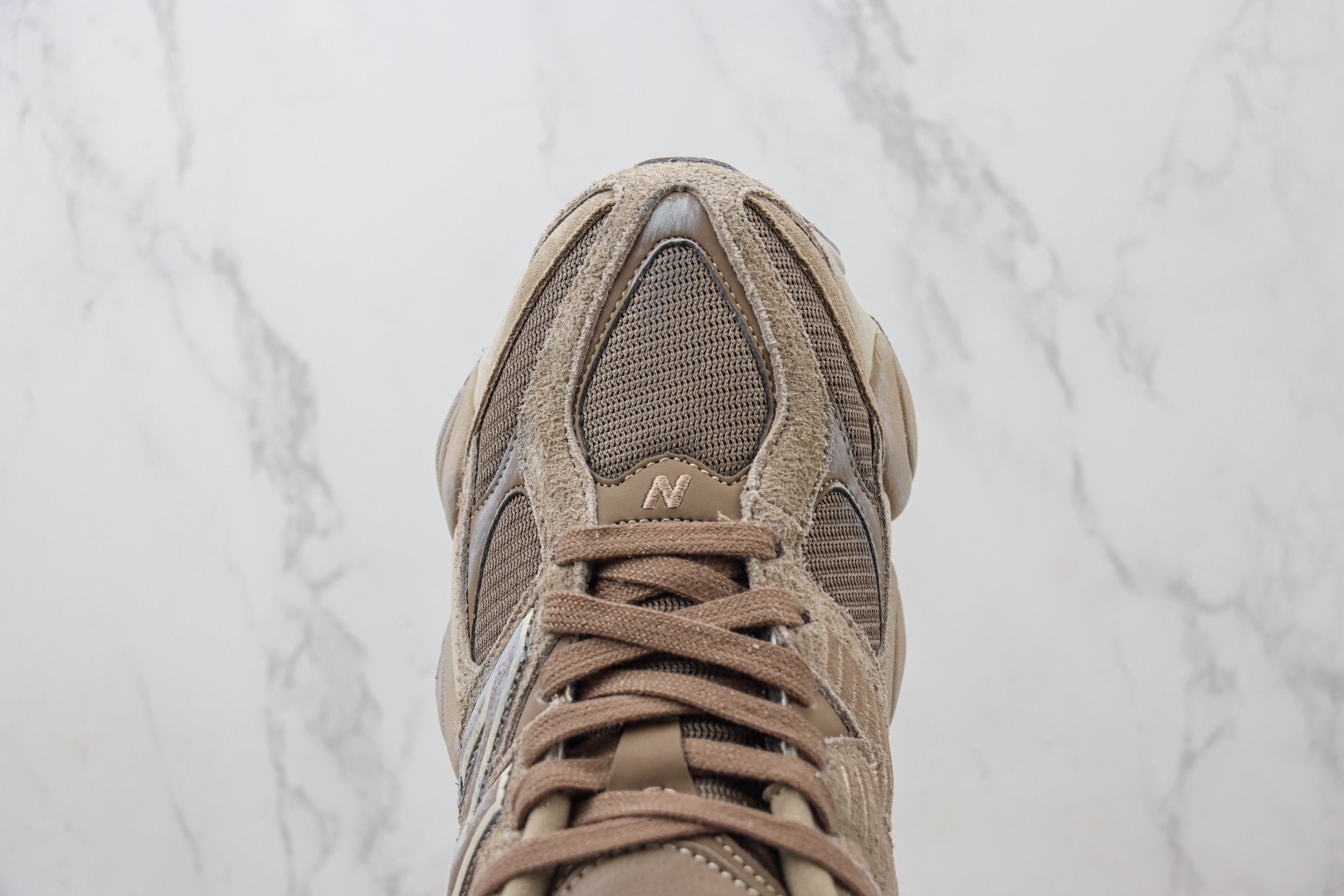 P240纯原New Balance NB 9060新百伦复古休闲运动慢跑鞋 U9060PB驼色 做旧 脏脏鞋 U9060PB