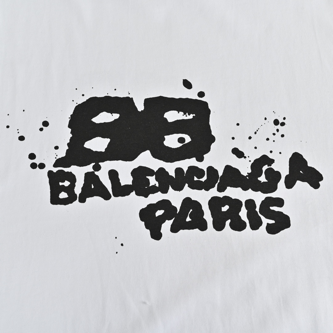 Balenciaga/巴黎世家 前后涂鸦短袖