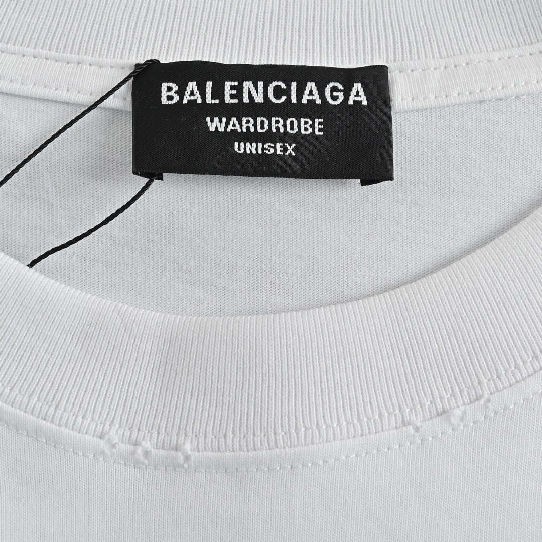 Balenciaga/巴黎世家 前后涂鸦短袖