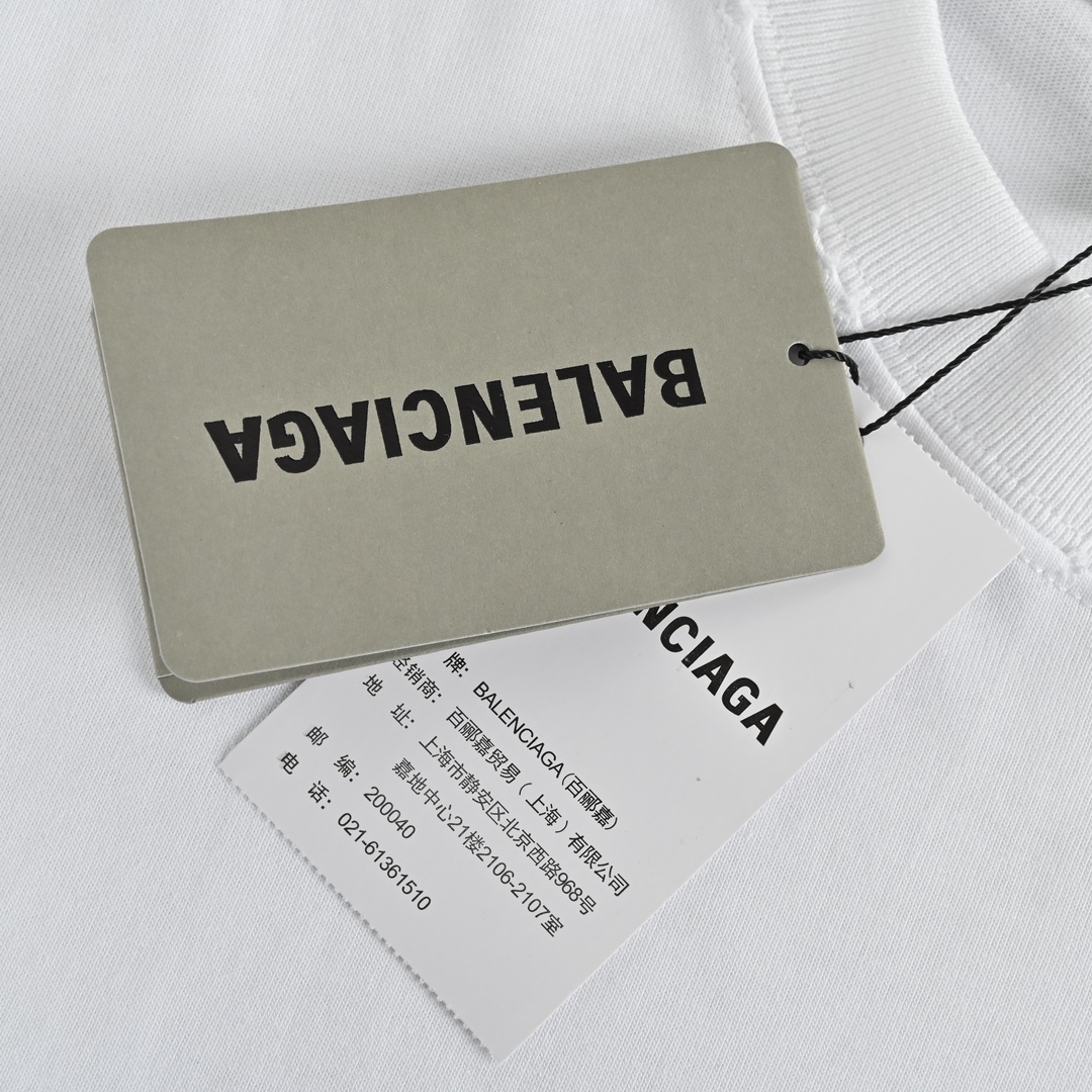 Balenciaga/巴黎世家 前后涂鸦短袖