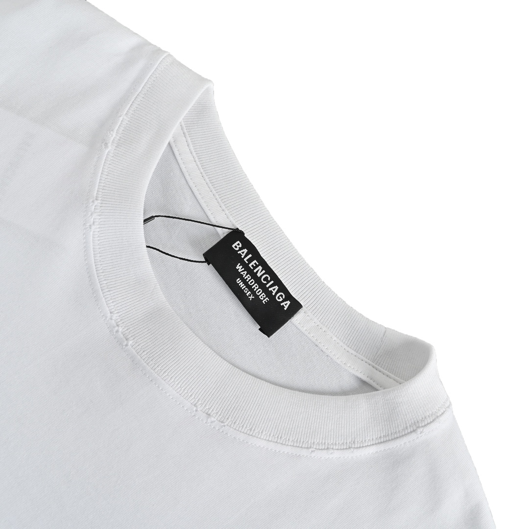 Balenciaga/巴黎世家 前后涂鸦短袖