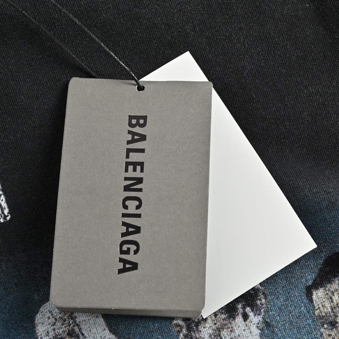 Balenciaga/巴黎世家德国战车重工水洗短袖