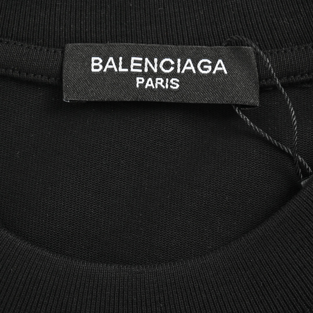 Balenciaga/巴黎世家 后背烫钻短袖