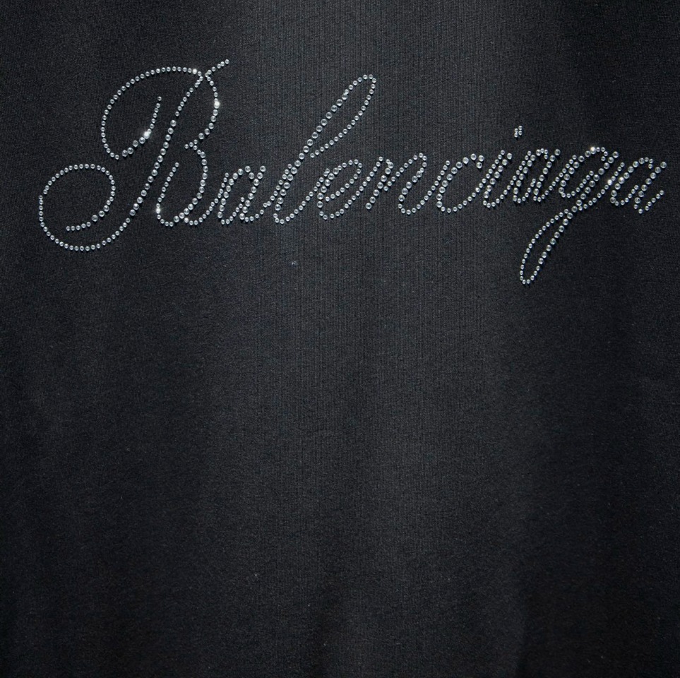 Balenciaga/巴黎世家 后背烫钻短袖