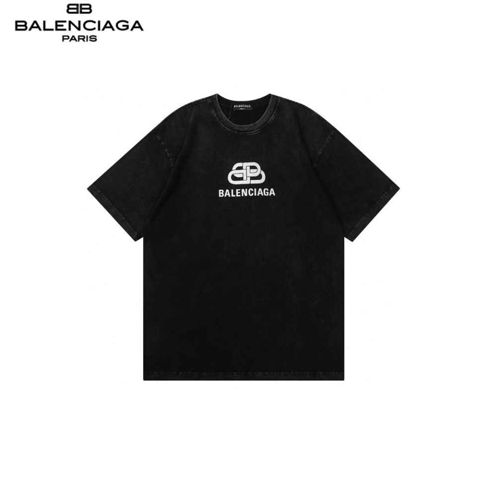 Balenciaga/巴黎世家 经典水洗做旧款短袖