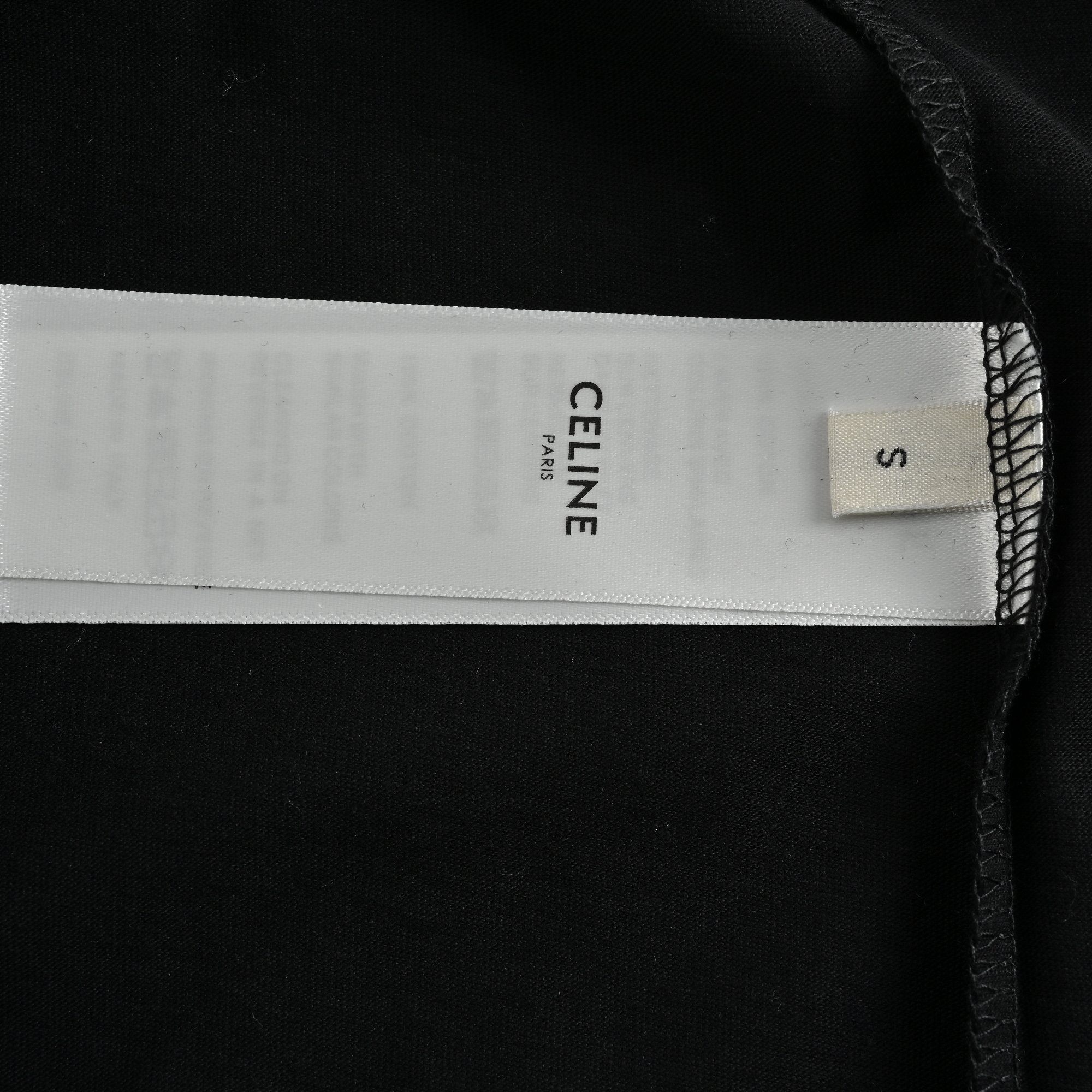 Celine/赛琳 火焰烫钻LOGO短袖 超高品质印花