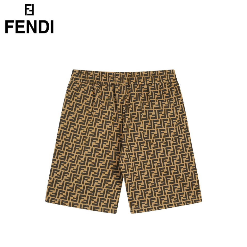 Fendi/芬迪 24FW满印LOGO短裤