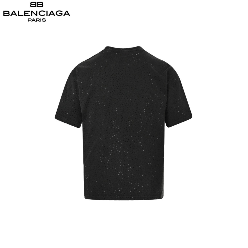 Balenciaga/巴黎世家 满天星烫钻短袖