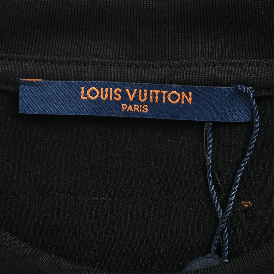 Louis Vuitton/路易威登 满印渐变logo印花短袖T恤