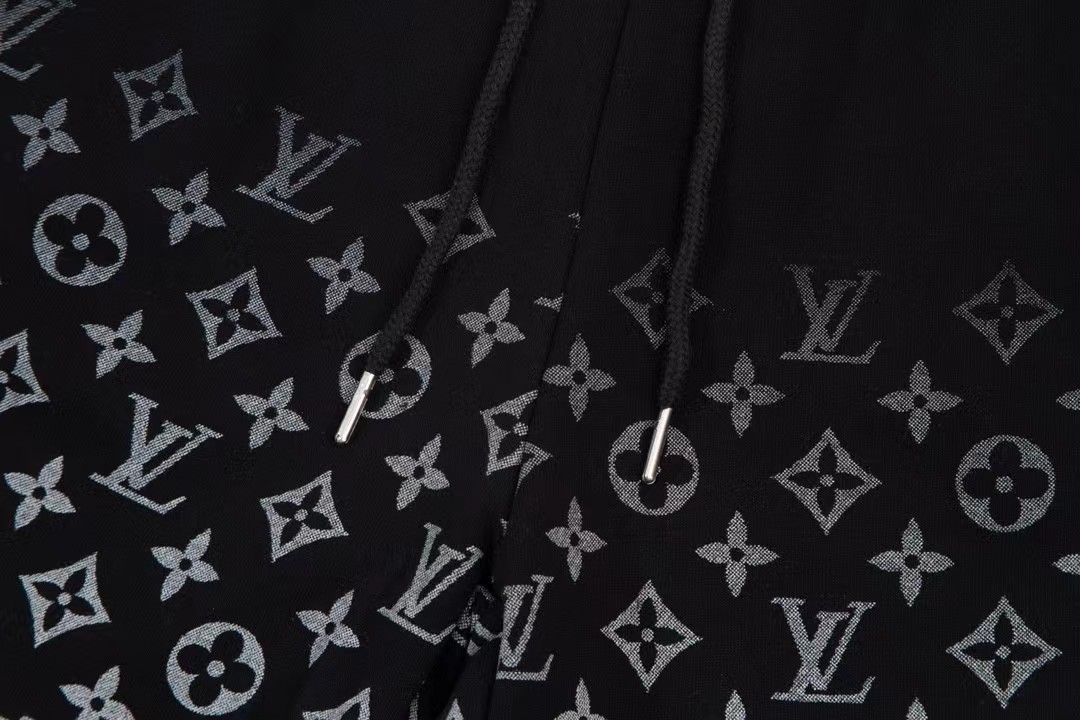 LouisVuitton/路易威登 24FW 满天星短裤 老花满印渐变短裤