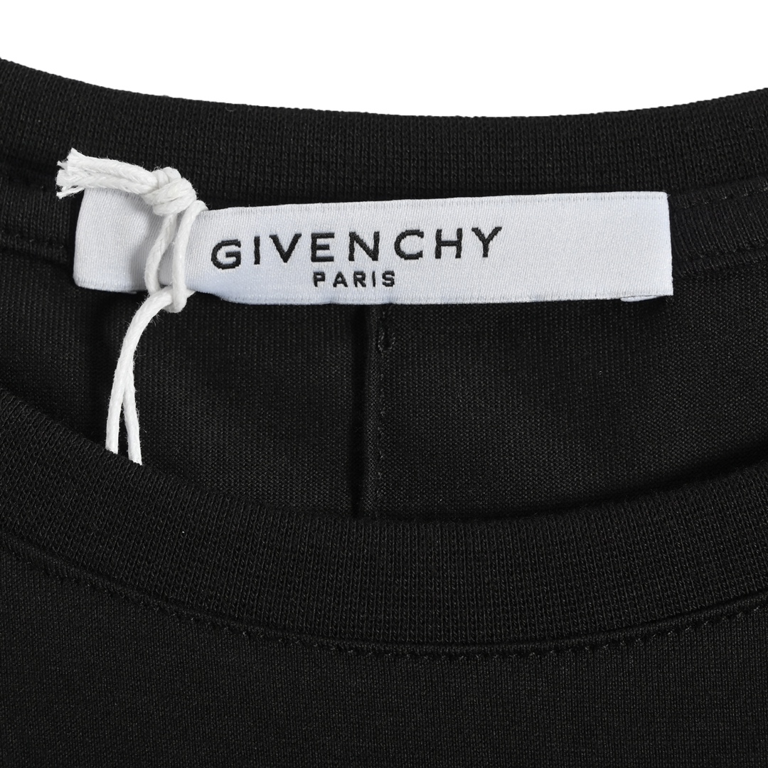 GIVENCHY/纪梵希 经典GVC鲨鱼印花圆领短袖T恤