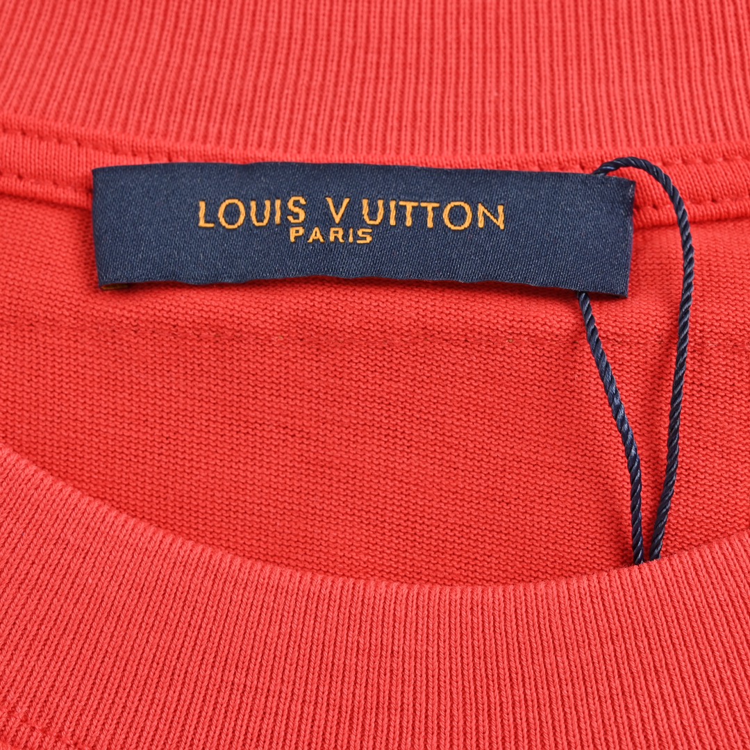 Louis Vuitton/路易威登董菲联名珠宝烫钻短袖