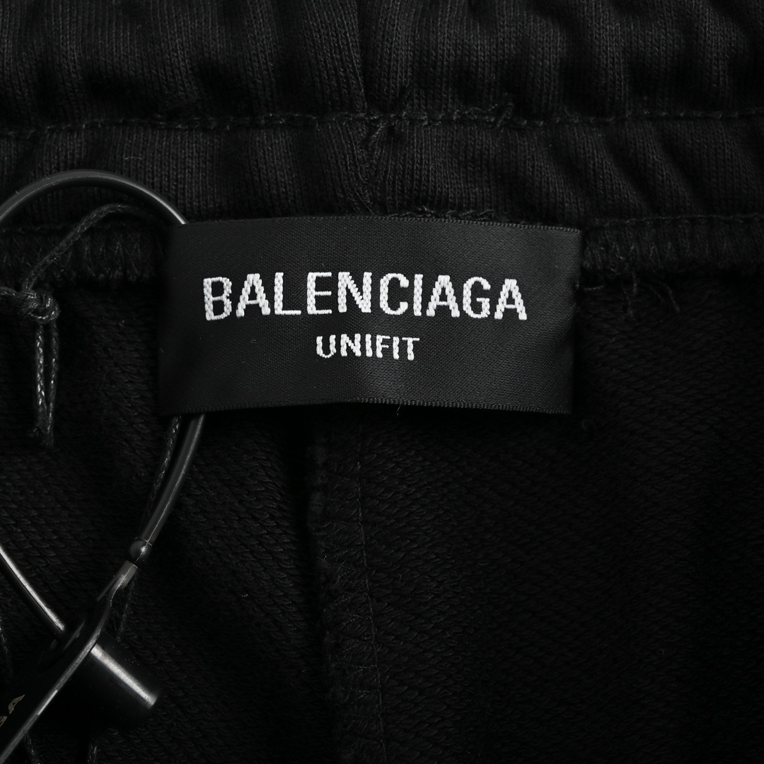 Balenciaga/巴黎世家 23ss 刺绣logo短裤