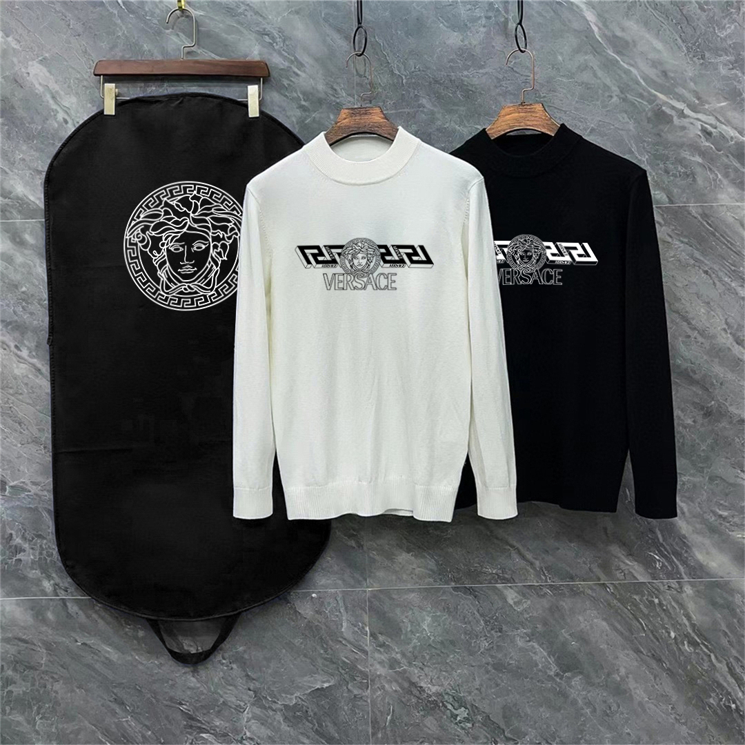 CJCR Versace High-End Sweater Series: Innovative Design, Superior Quality, Comfortable Fit - 图片 8