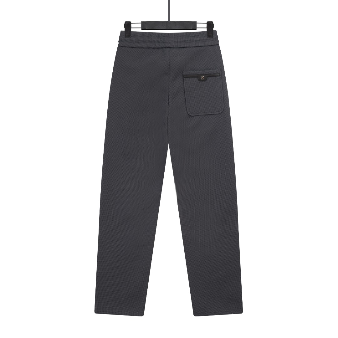 Italian SW Zegna 24SS Spring Pants: High-Quality, Fashionable, and Comfortable Grey Pants - 图片 2