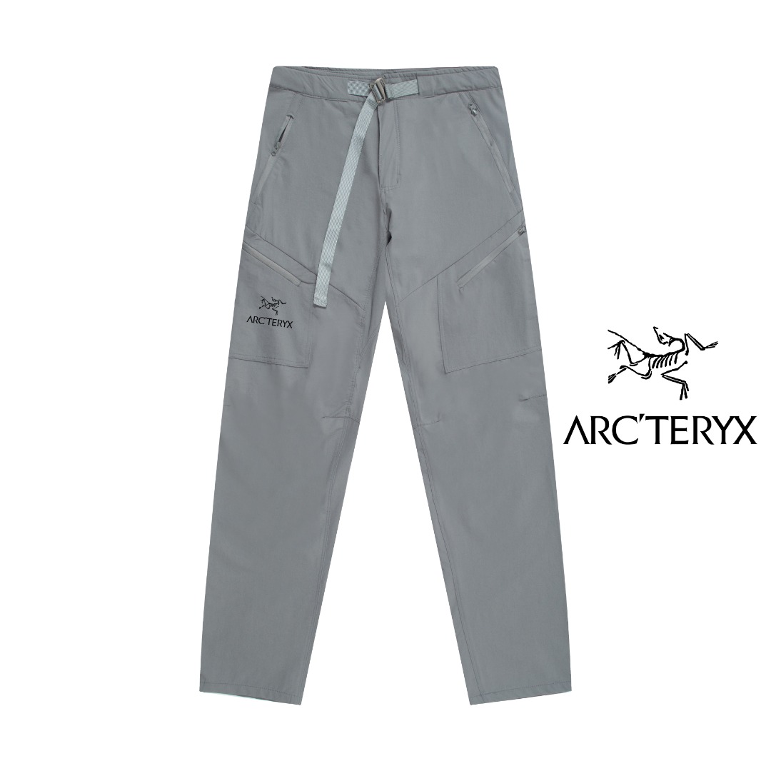 Arcteryx Clothing Pants & Trousers Beige Grey Black White Fashion Casual