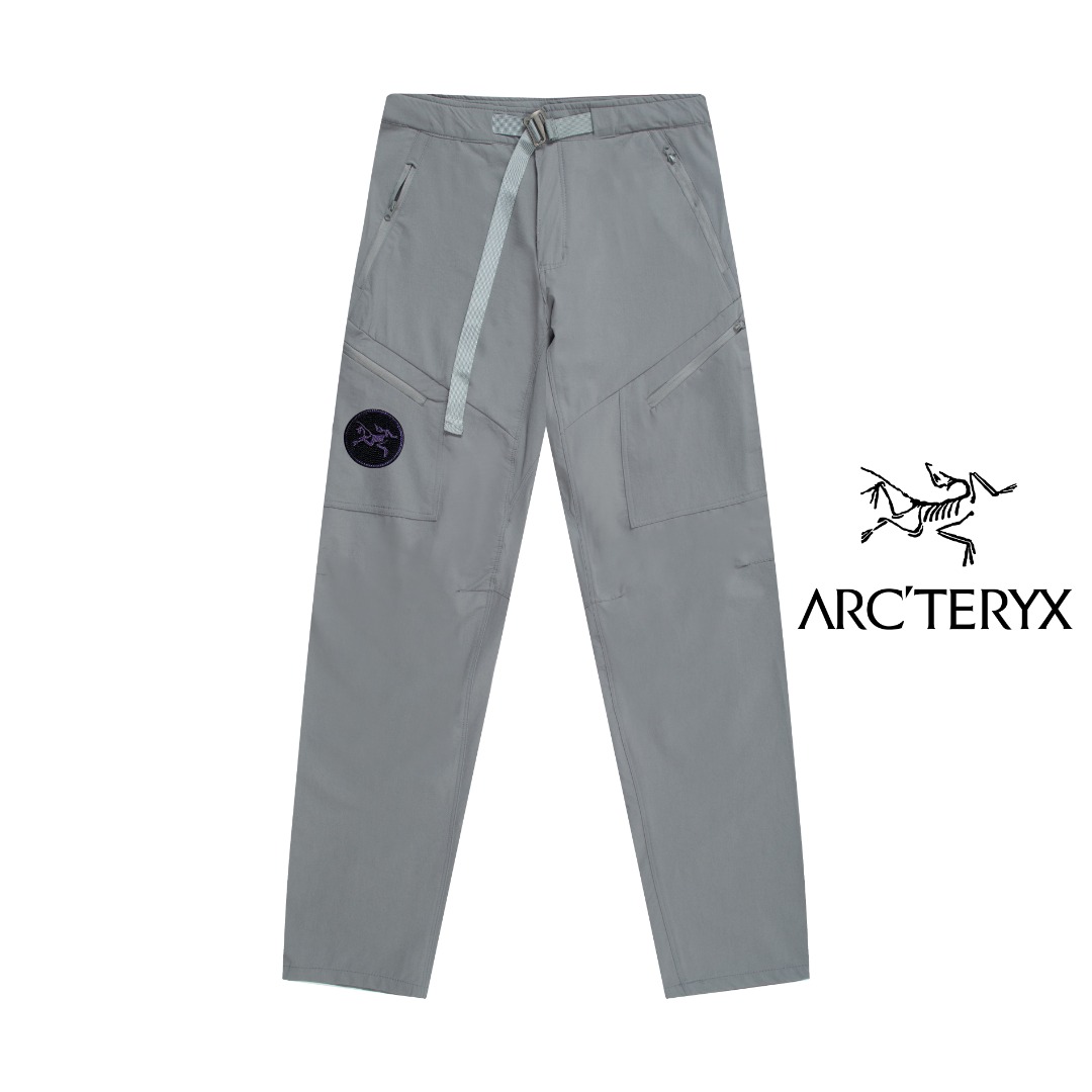 Arcteryx Clothing Pants & Trousers Beige Grey Black White Fashion Casual