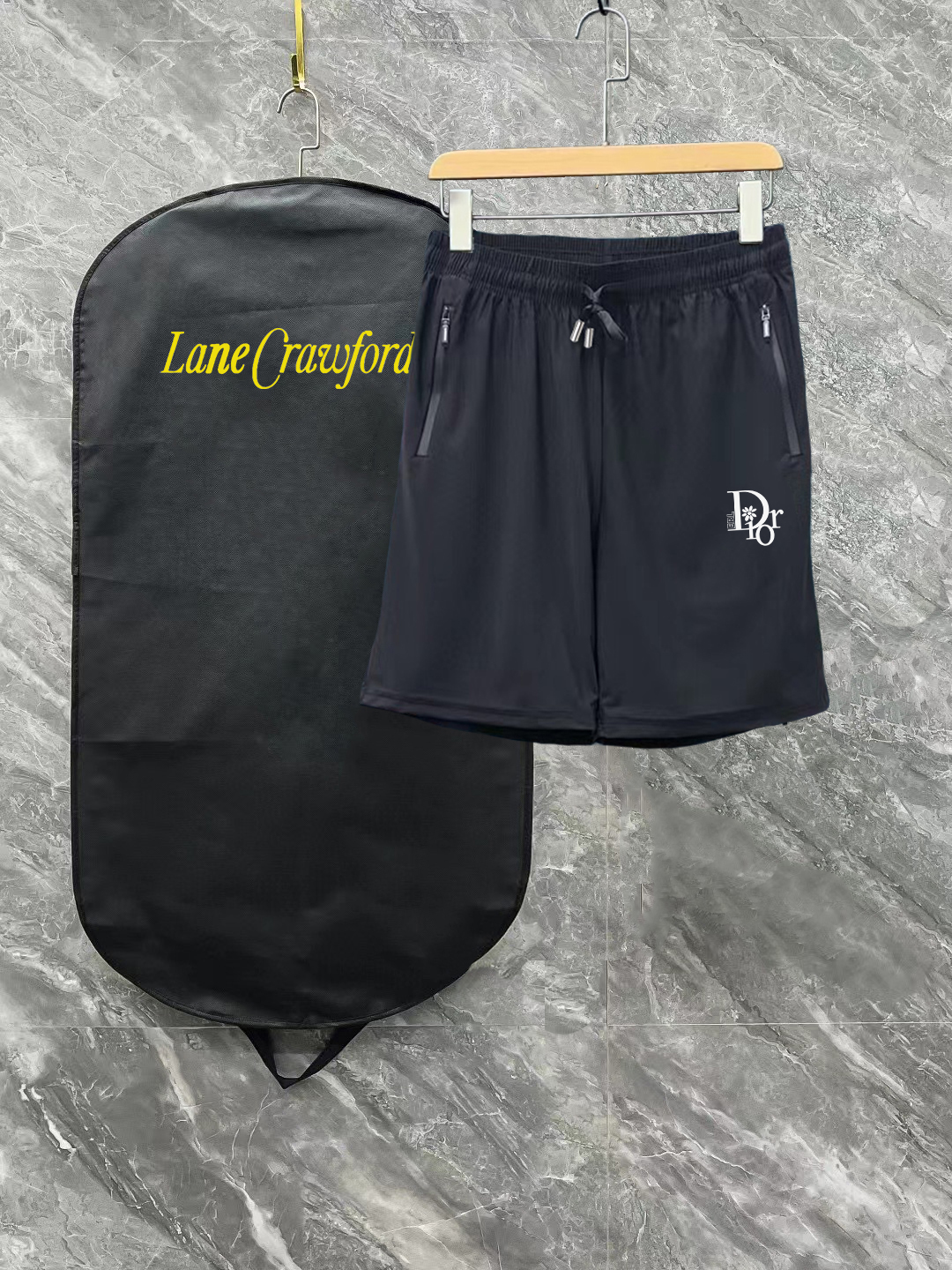 Dior Clothing Shorts Black Grey Summer Collection Quick Dry