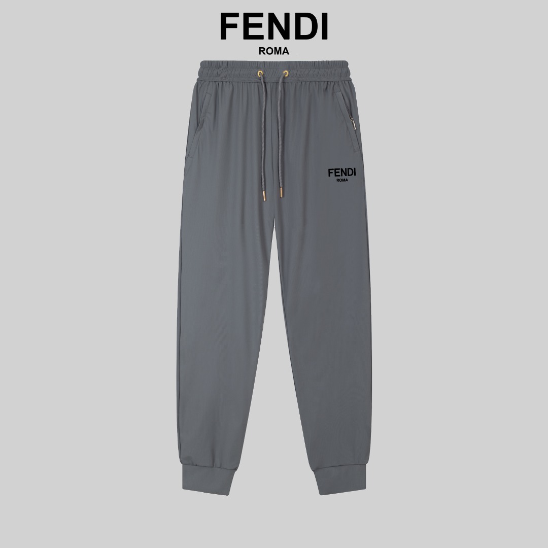 NO:438729,Fendi Spring and Summer New Style, Two-color High-quality Thin Sports and Casual Ice Silk Pants, Smooth, Comfortable, Anti-Wrinkle-Free Pants, Soft Texture, Slightly Elastic, Cool Ice Silk Pants, Waist Elastic, Fashionable and Trendy, Neatly Line, Sports and Leisure!  All kinds of figures can be easily controlled. Classic two colors are available. New summer products are versatile and not picky. The upper body is very simple, handsome and stylish. Both men and women can easily control it. Color Black Gray Size S-XL,,fendi,fendi,alexander wang19860909Fendi 芬迪春夏季新款 两色高品质薄款运动休闲冰丝裤 爽滑舒适抗皱无痕的好裤子 质感柔软 手感微弹 ,清凉冰丝裤 腰部松紧带, 版型设计时尚潮流  走线工整整齐,运动休闲皆宜！ 各种身材都可轻松驾驭 经典两色可选 夏季新品 百搭不挑人 上身非常简单帅气有型的一款 男女情侣款都能轻松驾驭. 颜色 黑色 灰色 尺码S-XL,,fendi,fendi,alexander wang,Men's clothing