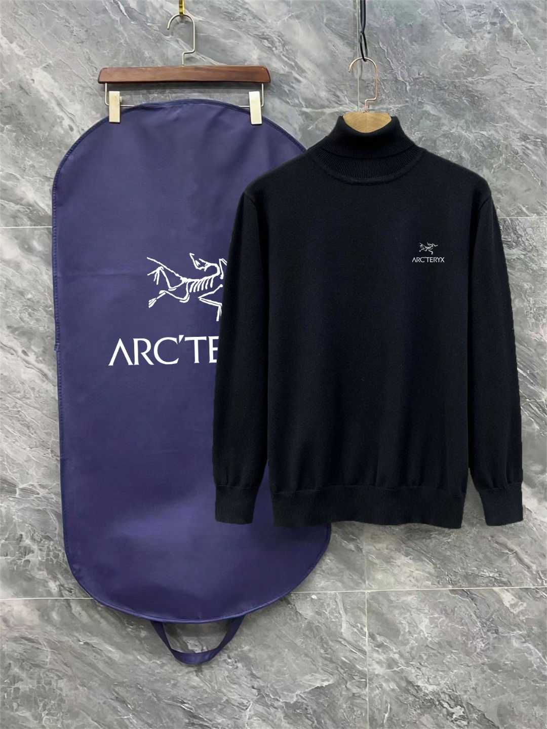 Arc'teryx tiene una gama completa de 3 estándares. Jersey de cuello alto. Jersey en mezcla de lana fina. Serie de perso…