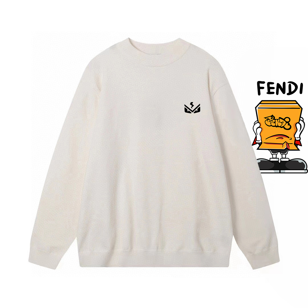 CJCR FENDI High-End Wool Sweaters: Innovative Design and Superior Quality - 图片 2