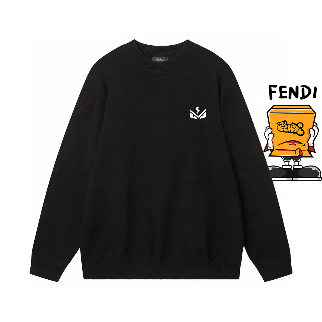 CJCR FENDI High-End Wool Sweaters: Innovative Design and Superior Quality - 图片 1