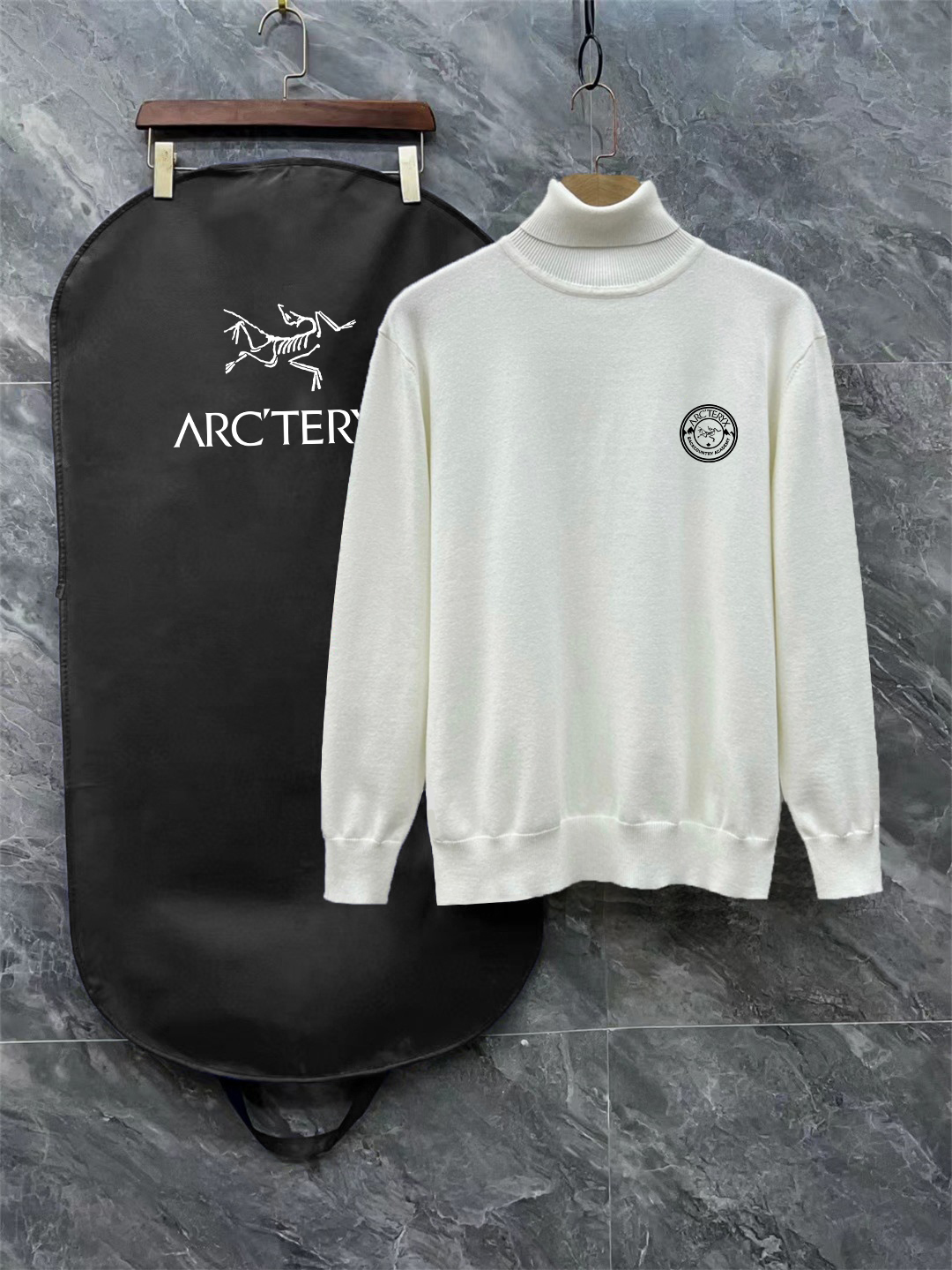 CJCR Arcteryx 3 Embroidered Wooly Sweaters: High-End Winter Collection