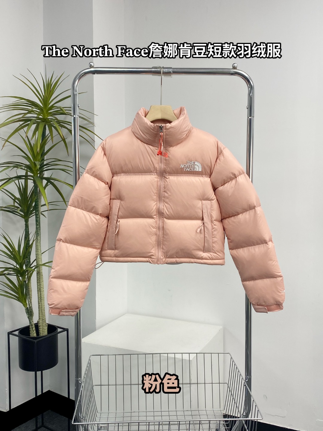 冬季爆款𝐓𝐡𝐞 𝐍𝐨𝐫𝐭𝐡 𝐅𝐚𝐜𝐞北面 詹娜肯豆短款女士 顶级原版羽绒服 尺码：XS-M
