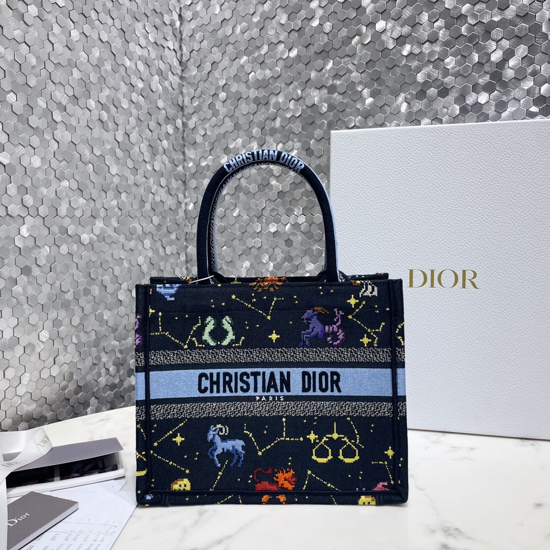 Dior Book Tote Tassen handtassen Tote Tas Borduurwerk