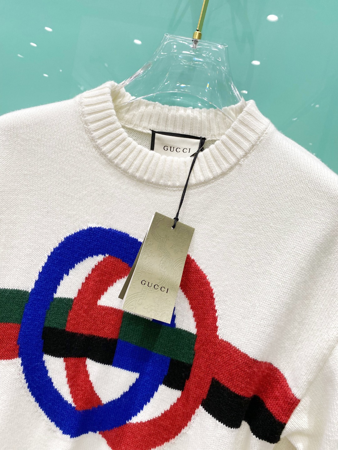 古奇²⁰²⁴毛衣 2024秋冬最新系列，专柜1:1顶级复刻，顶级版本！厚薄适中，可以穿一整个冬天 潮人必