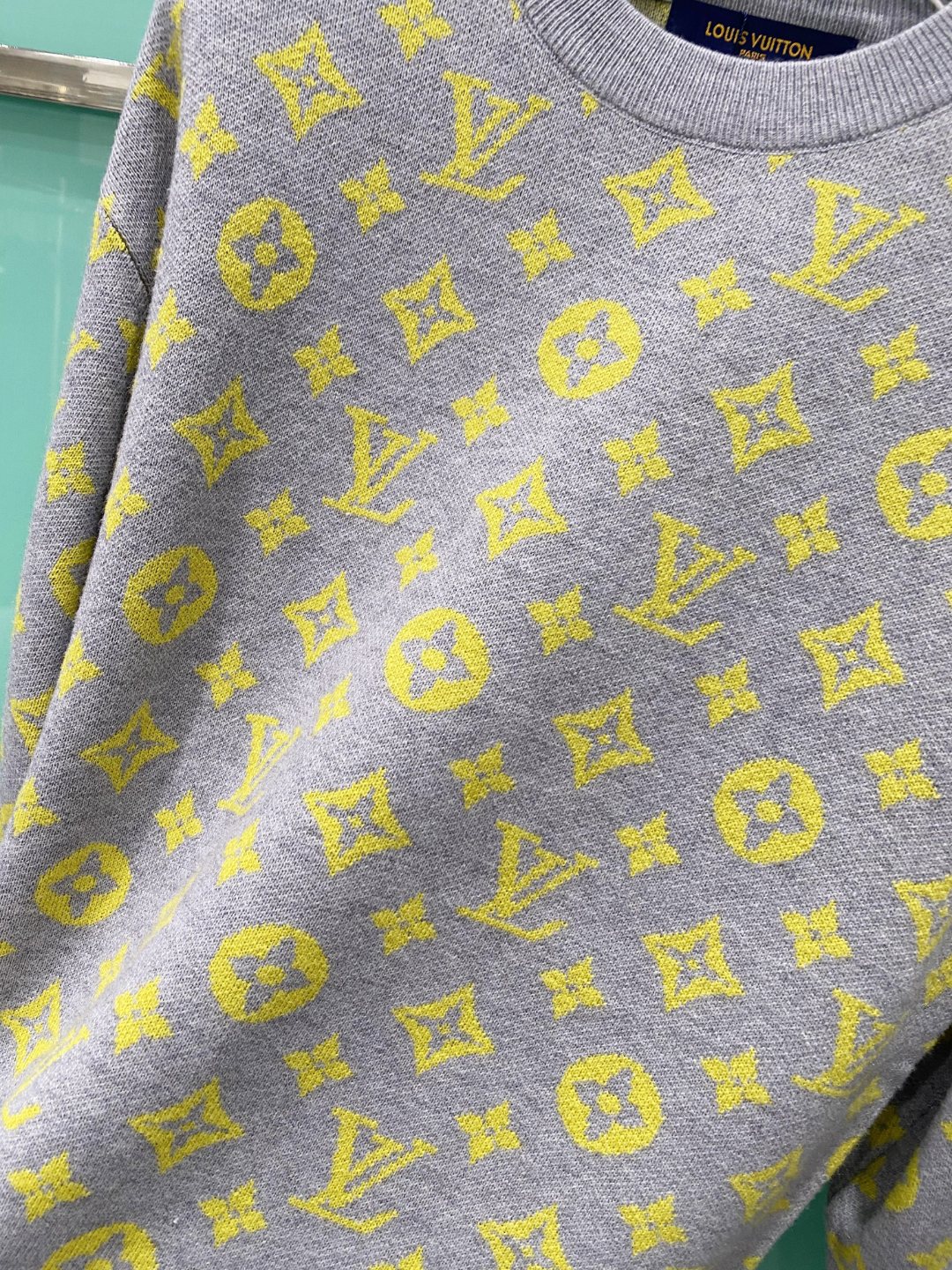 LV²⁰²⁴毛衣 2024秋冬最新系列，专柜1:1顶级复刻，顶级版本！厚薄适中，可以穿一整个冬天 潮人必