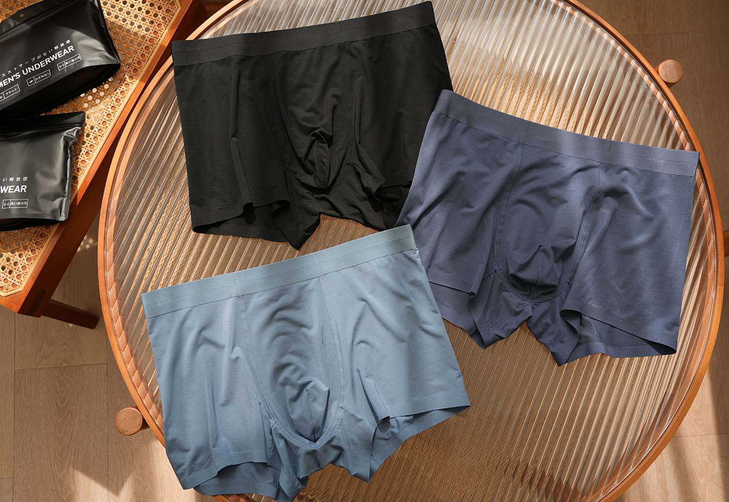 Men's Modal Boxer Briefs (3-Pack) - Comprehensive 5