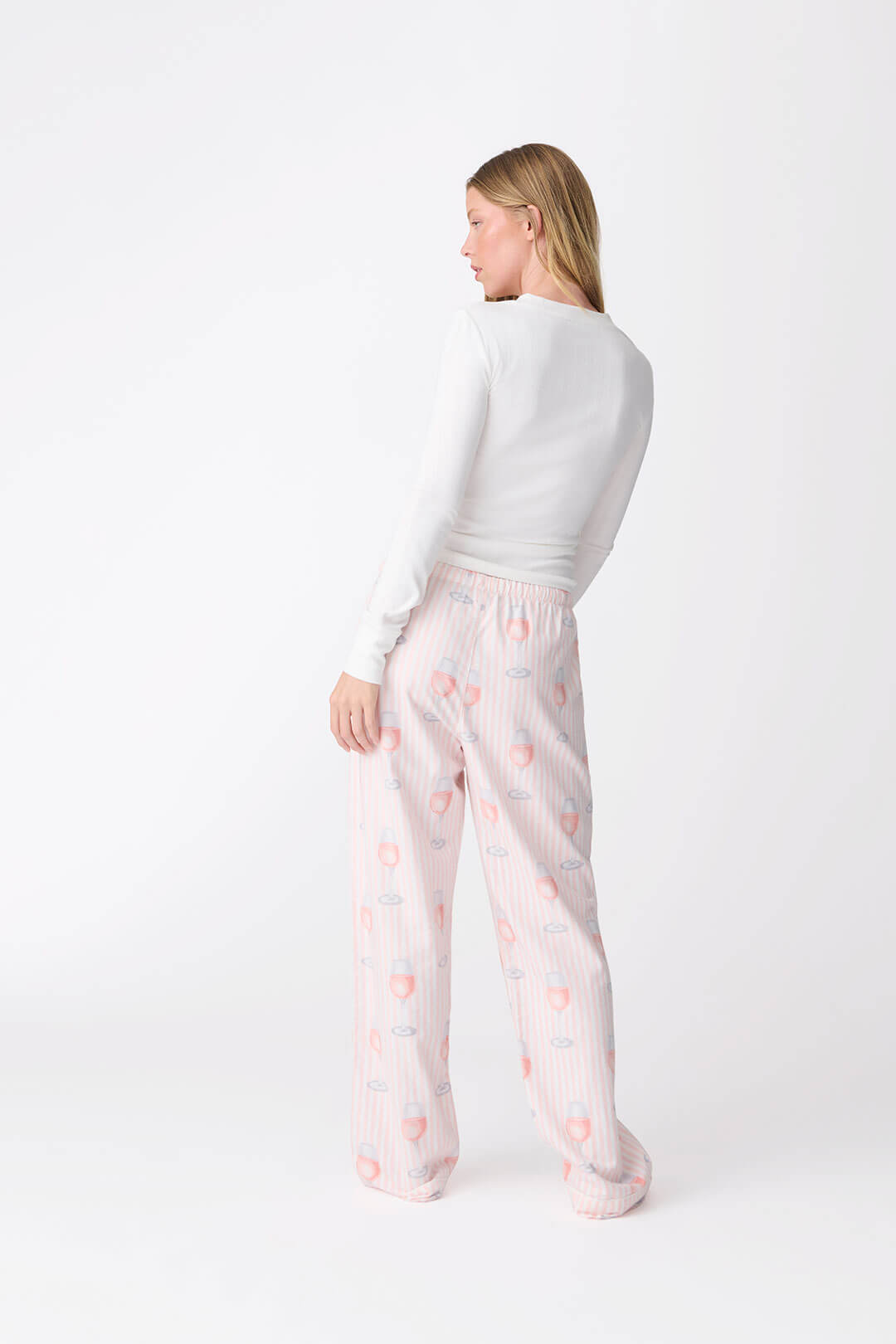 Notch-lapel cardigan and elastic-waist trousers set - Comprehensive 6