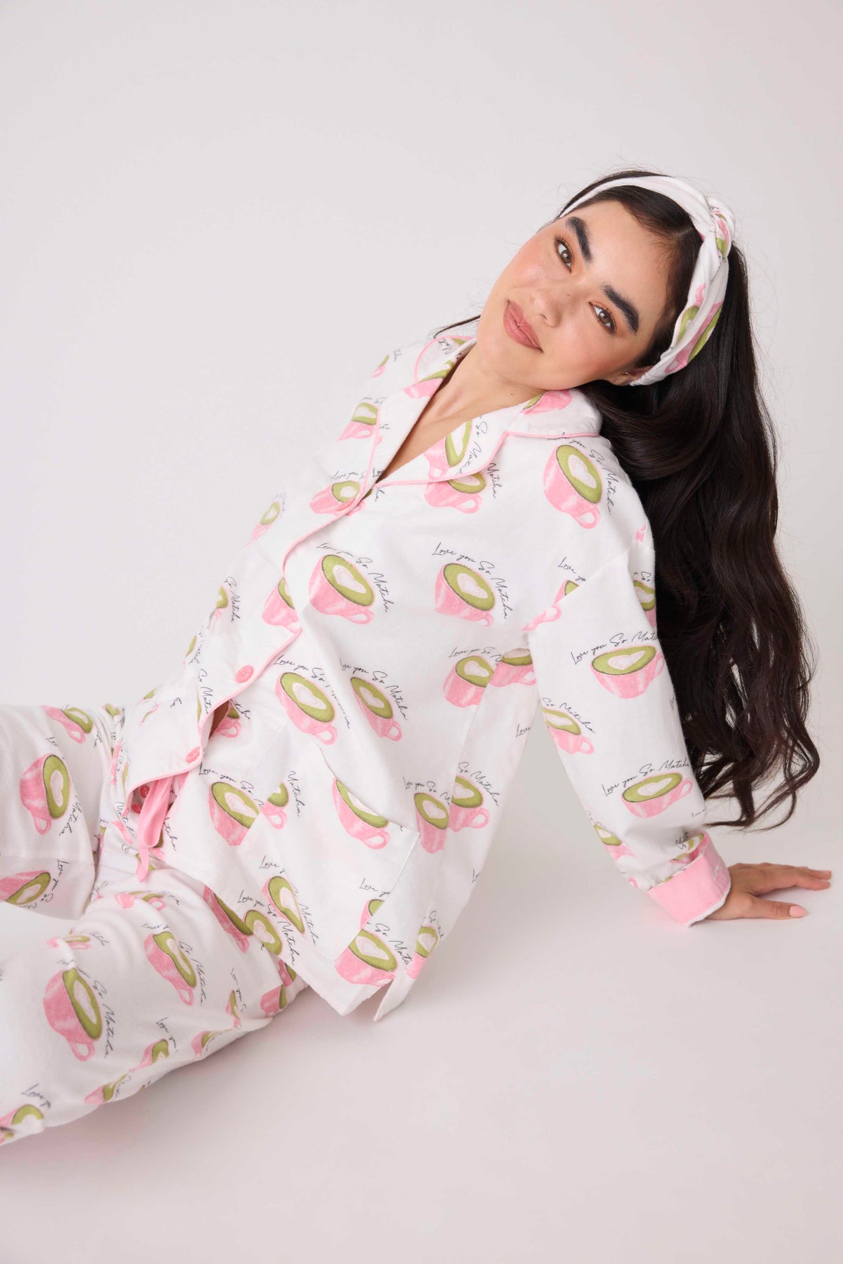 P.J. Salvage Brushed Cotton Pajama Set - Comprehensive 3