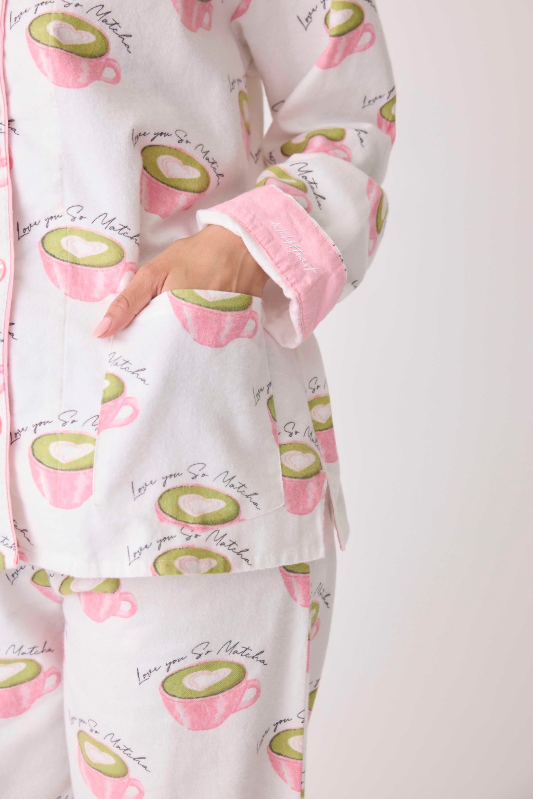 P.J. Salvage Brushed Cotton Pajama Set - Comprehensive 6