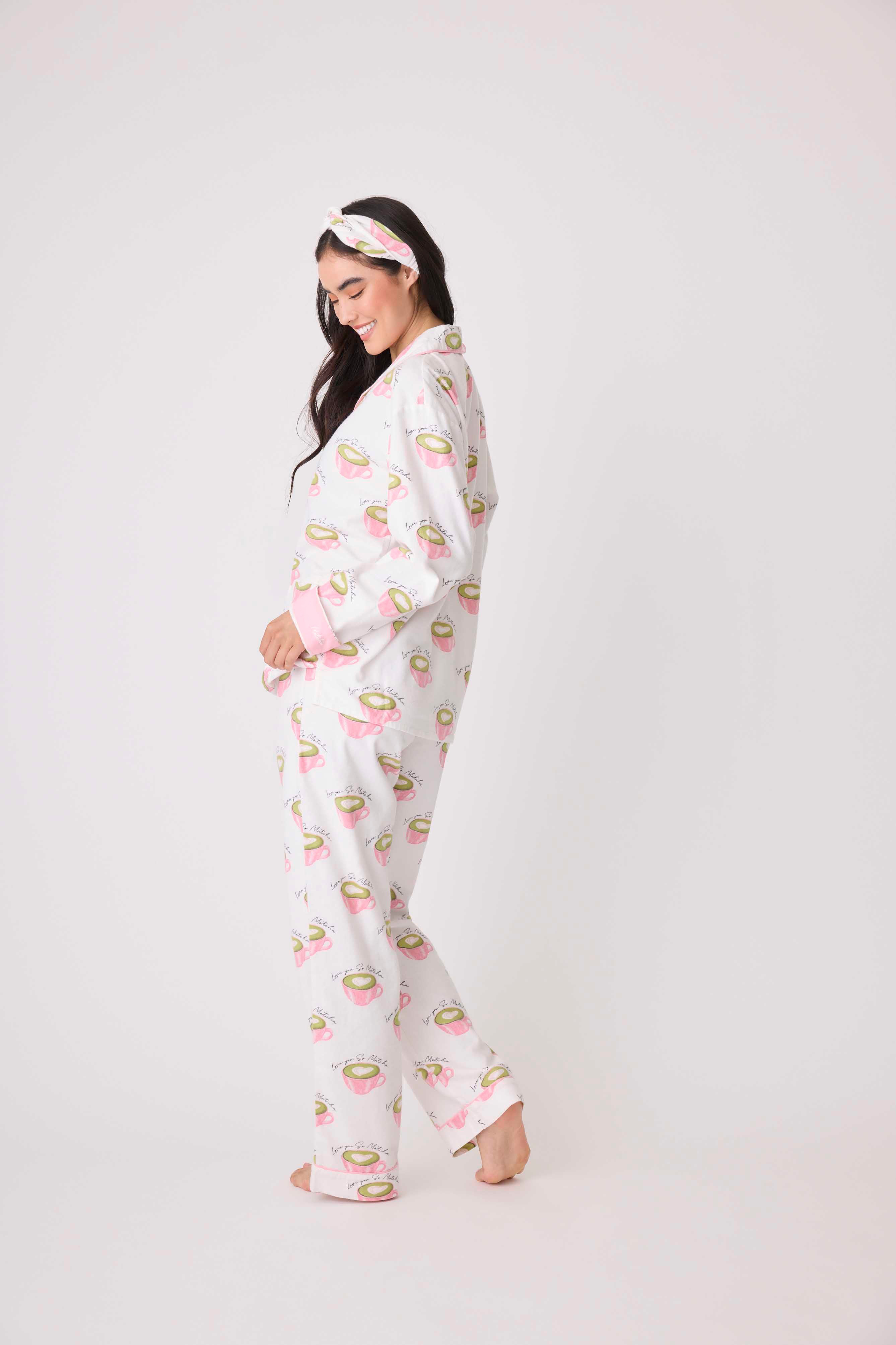 P.J. Salvage Brushed Cotton Pajama Set - Comprehensive 7