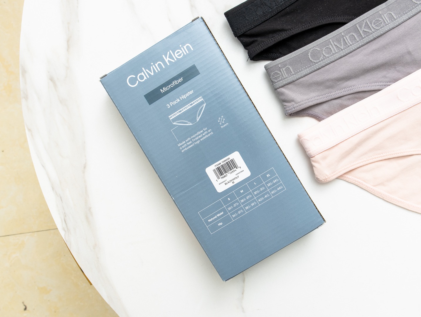 CK新品Calvin kiein抗菌女三角性感女神三条装 演绎极简主义 CK的极简高级是与生俱来的无需多