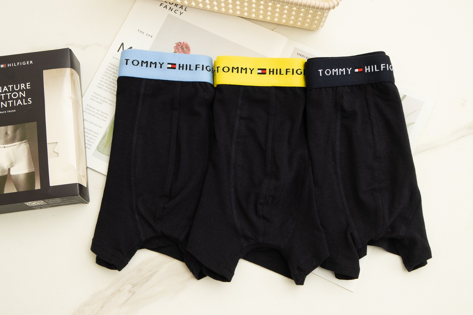 Tommy汤米内裤 可以拿一盒!送人舒服男朋友礼物安排上 tommy汤米内裤 官网价格自己看我们不过百!