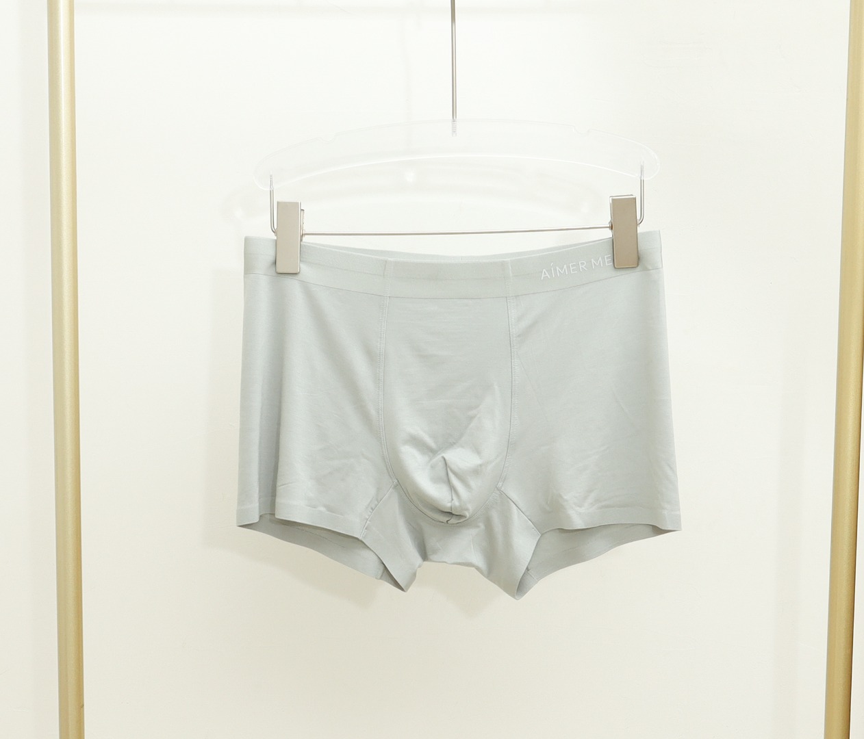 爱慕先生男士中国红系列百万爆款 内裤裤升级啦!立体版型 ，不易变形随心裁剪D舒适的莫代尔面料，有弹性