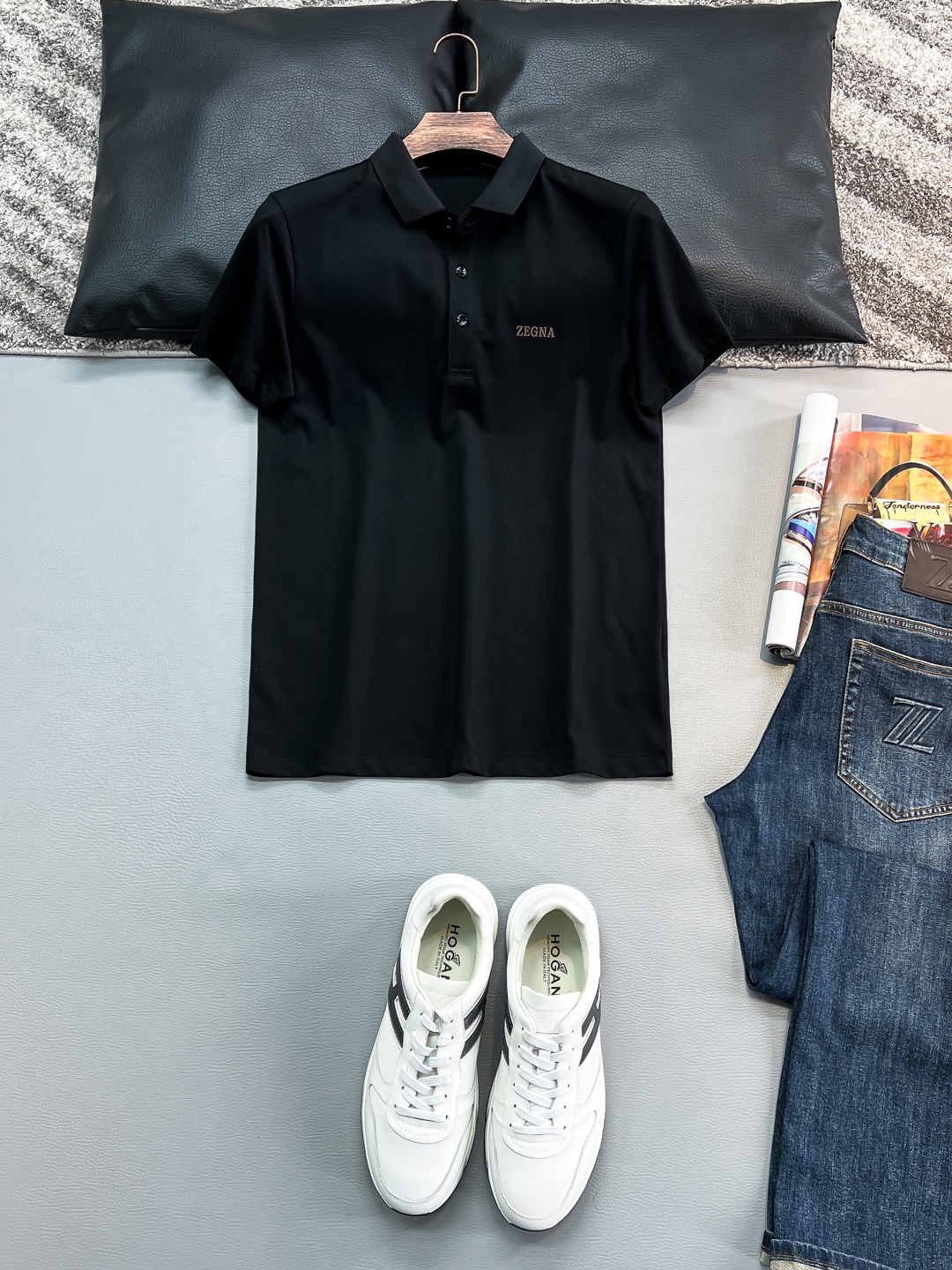 NO:476697,Jenya - a big recommendation!  New products for spring and summer 2025. For sale in counters, fashionable and high-end men's clothing Polo - the letter logo on the chest is unique and fashionable/imported fabric. It is extremely skin-friendly and comfortable. It feels very delicate to touch, has a good texture, is soft and breathable. It is a very good overall style. It is completely fine to wear it alone. If you like it, you can stock up in advance!  Hurry up and grab it. Code number M-3XL, zegna, alexander wang19860909杰尼亚-重磅推荐！2025春夏新品.专柜在售 时尚高端男装Polo-胸前字母Logo个性时尚/进口面料 极为亲肤舒适 摸上去非常的细腻,质感很好,舒软透气,整体非常不错的一款,内搭单穿都完全没问题,喜欢的亲也可以提早囤货！赶紧下手抢吧.码数M-3XL,,zegna,alexander wang,Men's clothing