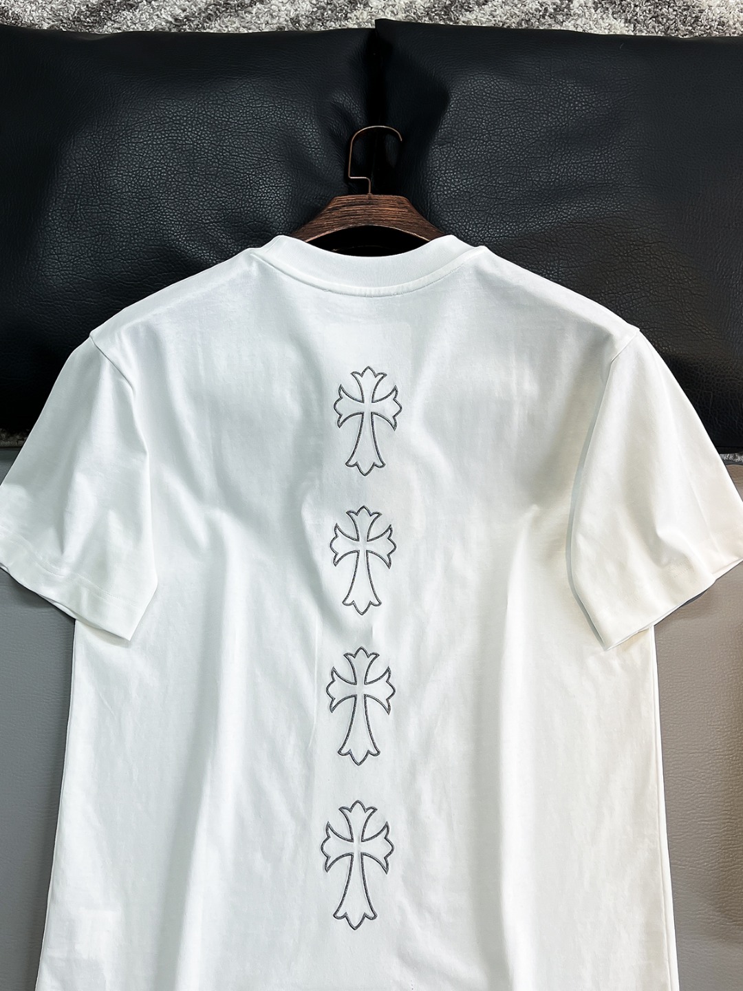 新品2024春夏新品ChromeH*arts/克*心男士印花十字架短袖T恤精益求精的贸易订单渠道,打破常