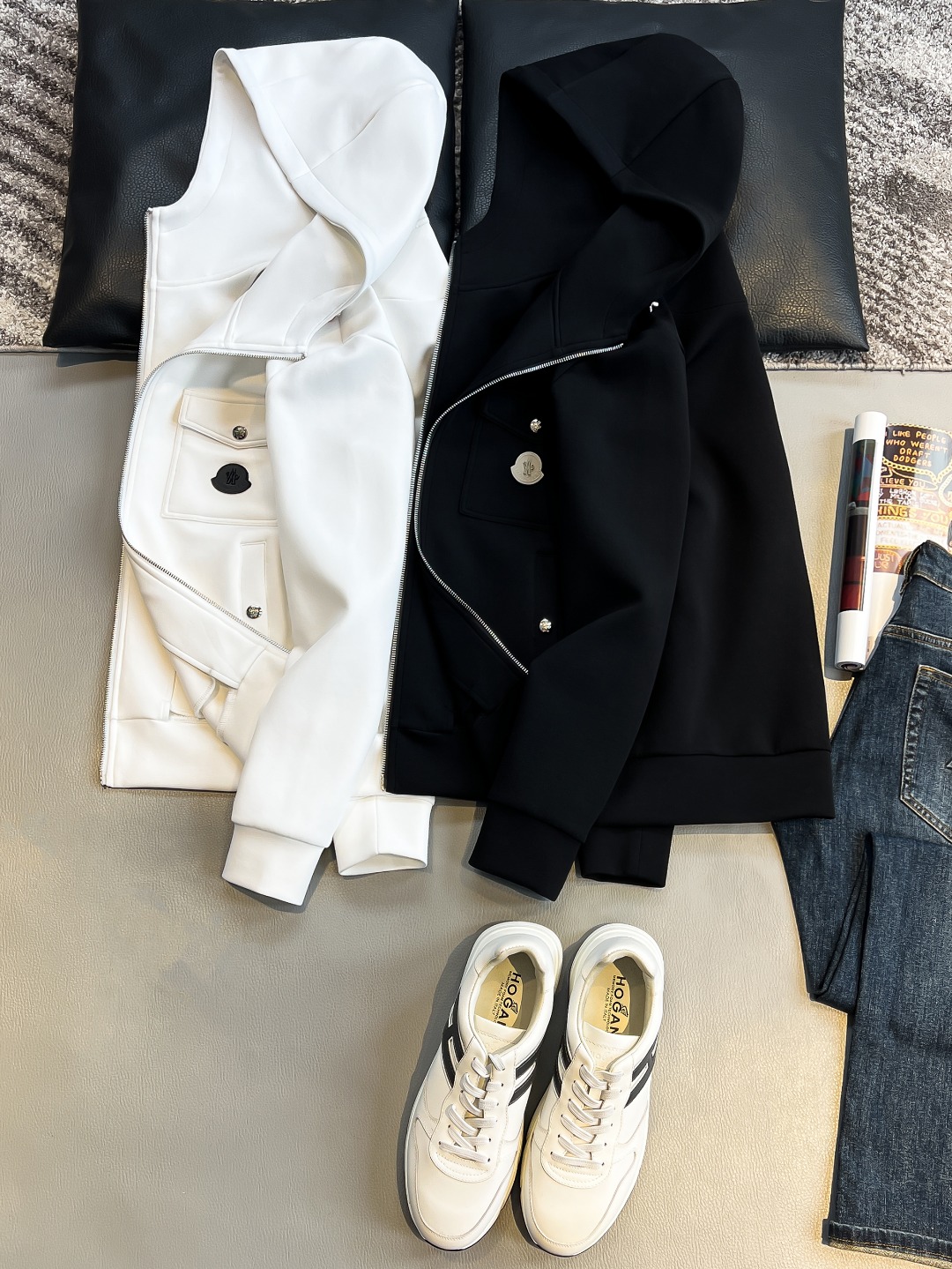   MO 2025早秋男女同款拉链卫衣

舒适轻松运动休闲集一体！经典百搭，打破往年的枯燥乏味更为年轻时