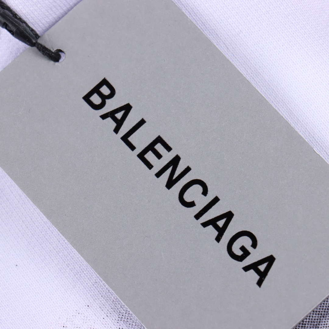 Balenciaga/巴黎世家 多logo印花圆领卫衣