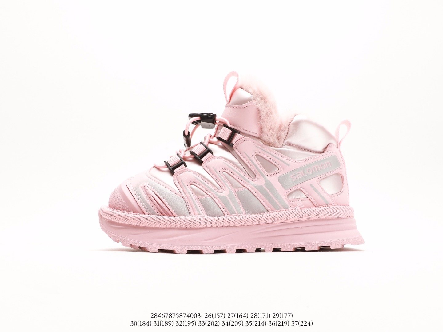 💖萨络蒙XT-Q加绒卡扣雪地靴!💘💲 🚗纯原萨络蒙 XT-Q 加绒卡扣保暖防水儿童休闲越野机能运动跑步鞋雪地靴🛵 💥SALOMON欧洲站厚底老爹鞋户外徒步鞋男女童百搭跑步鞋加棉雪地鞋童鞋💖 💘官网潮牌韩版最新款防滑耐磨加厚底透气休闲经典冬季潮鞋一脚蹬短靴棉靴🍎 🍒颜色: 黑,粉,灰 尺码:26-37码-选品中心