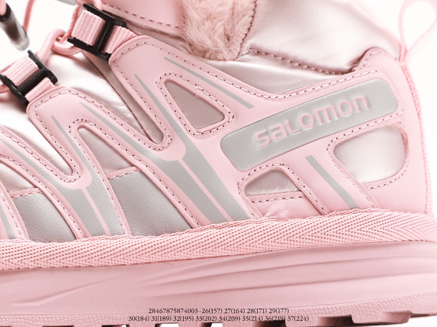 图片[7]-💖萨络蒙XT-Q加绒卡扣雪地靴！💘💲 🚗纯原萨络蒙 XT-Q 加绒卡扣保暖防水儿童休闲越野机能运动跑步鞋雪地靴🛵 💥SALOMON欧洲站厚底老爹鞋户外徒步鞋男女童百搭跑步鞋加棉雪地鞋童鞋💖 💘官网潮牌韩版最新款防滑耐磨加厚底透气休闲经典冬季潮鞋一脚蹬短靴棉靴🍎 🍒颜色： 黑，粉，灰 尺码：26-37码-选品中心