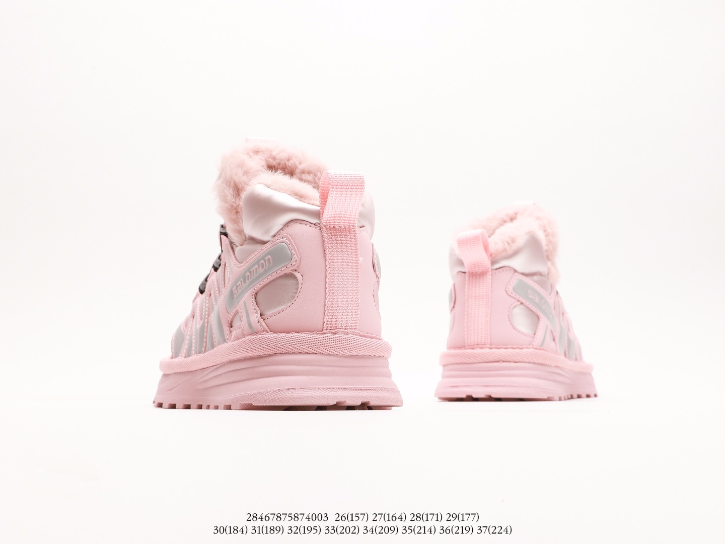 图片[6]-💖萨络蒙XT-Q加绒卡扣雪地靴！💘💲 🚗纯原萨络蒙 XT-Q 加绒卡扣保暖防水儿童休闲越野机能运动跑步鞋雪地靴🛵 💥SALOMON欧洲站厚底老爹鞋户外徒步鞋男女童百搭跑步鞋加棉雪地鞋童鞋💖 💘官网潮牌韩版最新款防滑耐磨加厚底透气休闲经典冬季潮鞋一脚蹬短靴棉靴🍎 🍒颜色： 黑，粉，灰 尺码：26-37码-选品中心