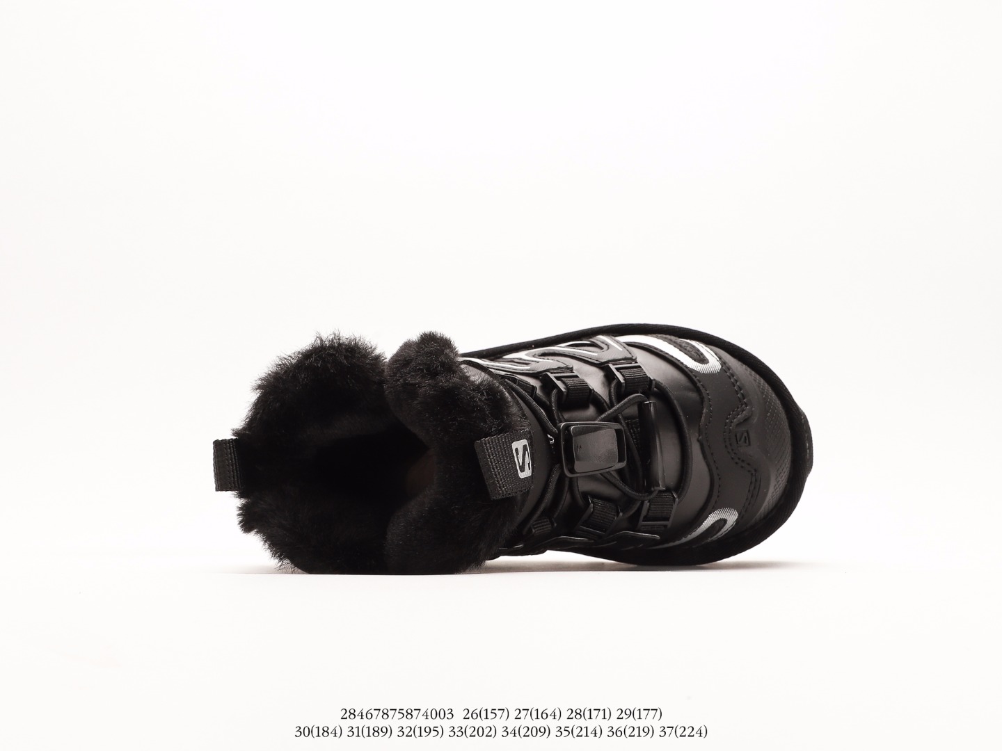 图片[3]-💖萨络蒙XT-Q加绒卡扣雪地靴！💘💲 🚗纯原萨络蒙 XT-Q 加绒卡扣保暖防水儿童休闲越野机能运动跑步鞋雪地靴🛵 💥SALOMON欧洲站厚底老爹鞋户外徒步鞋男女童百搭跑步鞋加棉雪地鞋童鞋💖 💘官网潮牌韩版最新款防滑耐磨加厚底透气休闲经典冬季潮鞋一脚蹬短靴棉靴🍎 🍒颜色： 黑，粉，灰 尺码：26-37码-选品中心